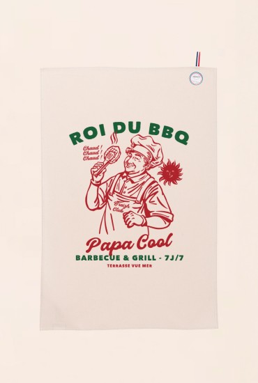 Torchon Roi de BBQ -...