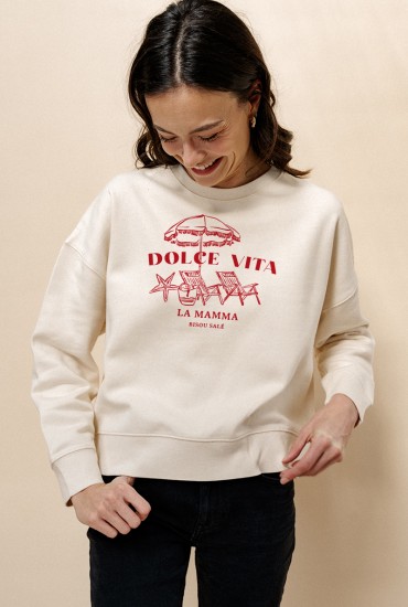 Sweat femme Dolce vita -...