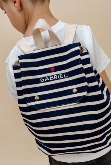 Sac à dos enfant Marinière...
