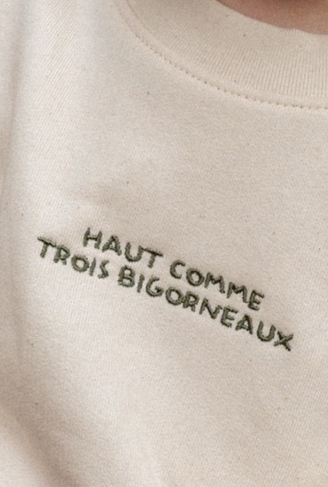 T-shirt bébé brodé Haut...