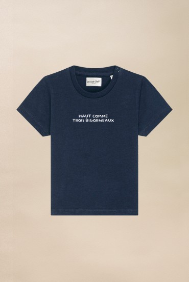 T-shirt bébé brodé Haut...