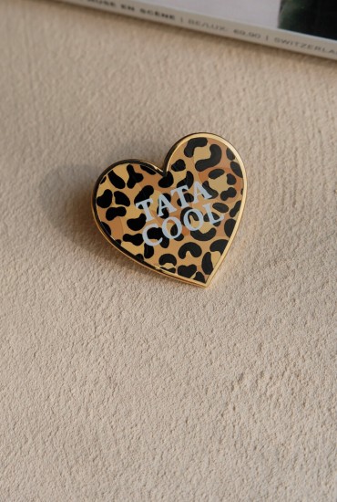 Pin's Coeur léo Tata cool