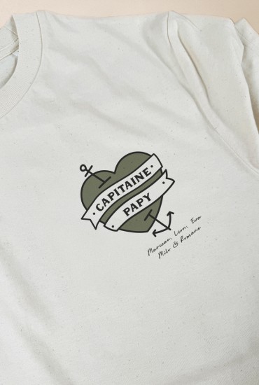 T-shirt homme Capitaine...