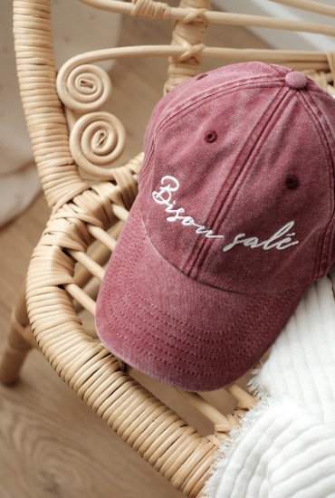 Casquette vintage Bisou salé