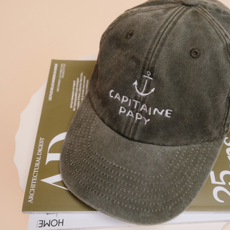 Casquette de Baseball vintage brodée • Vintage Univers