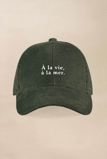 Casquette velours côtelé...