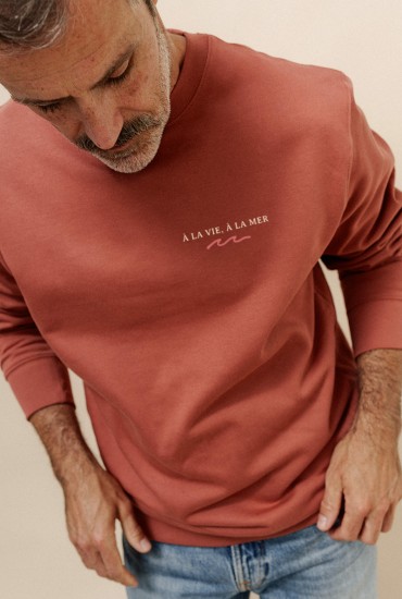 Sweat homme À la vie, à la mer