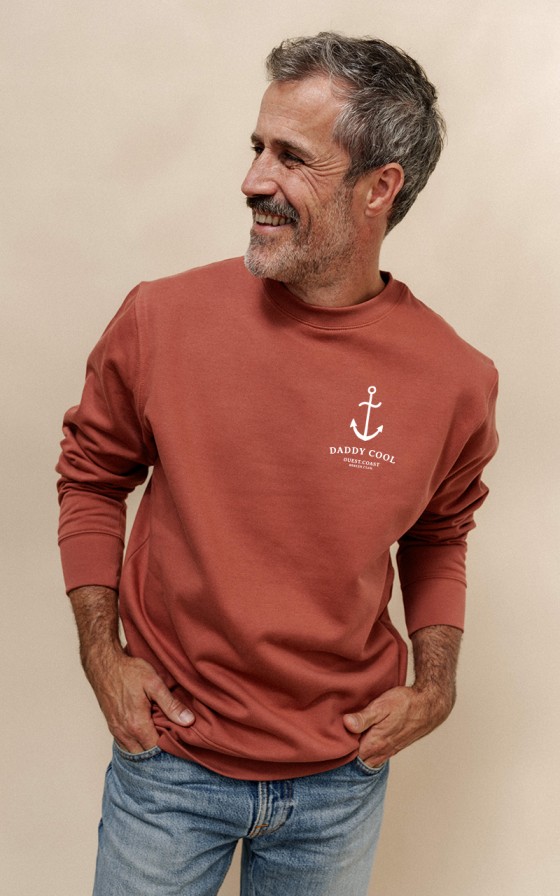 Sweat homme Ancre héritage - Personnalisable