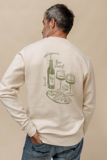 Sweat homme Bon vivant