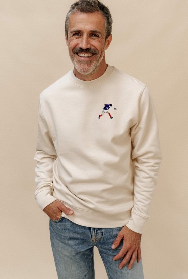 Sweat homme brodé Zinedine