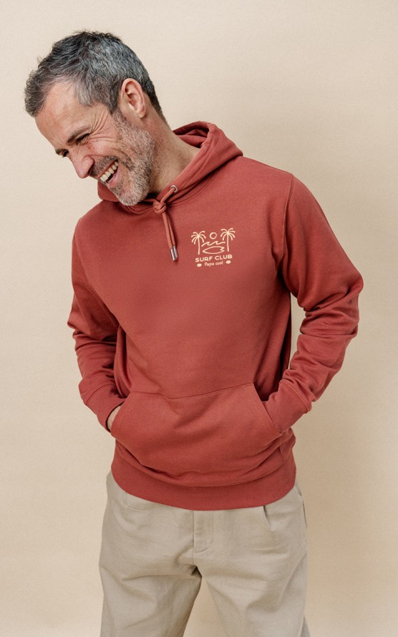 Sweat à capuche Surf Club - Personnalisable