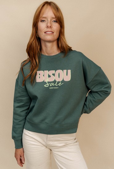 Sweat femme NEW Bisou salé...
