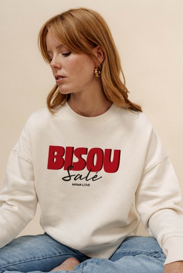 Sweat femme NEW Bisou salé...