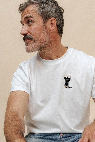 T-shirt homme brodé Fabien
