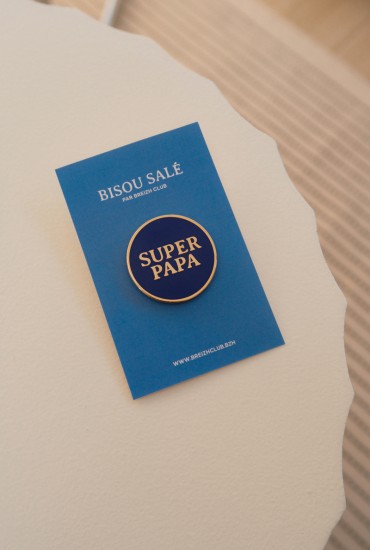Pin's Super papa