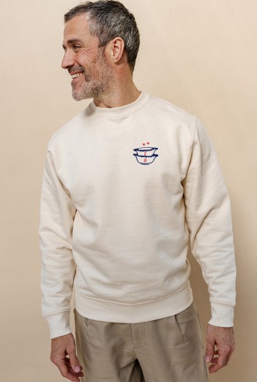 Sweat homme brodé Bols...