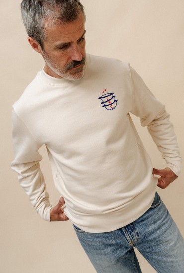 Sweat homme brodé Bols...
