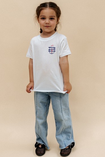 T-shirt enfant brodé Bols...