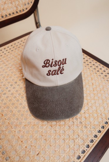 Casquette vintage bi-colore...
