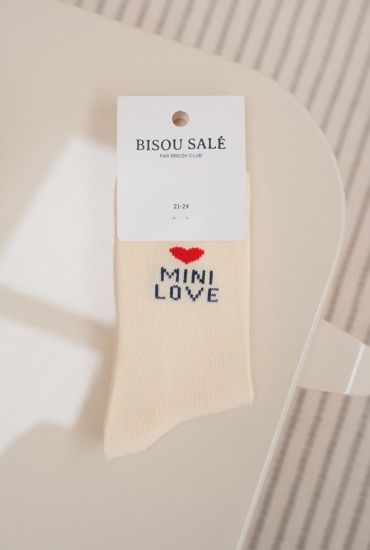 Chaussettes enfant Mini love