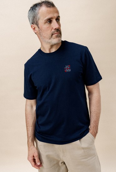 T-shirt homme brodé Jeu...