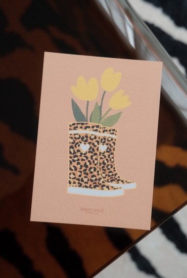 Carte postale Bottes de...