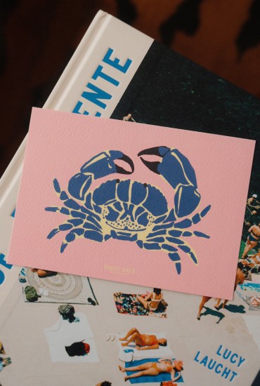 Carte postale Crabe