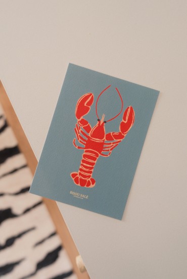 Carte postale Homard
