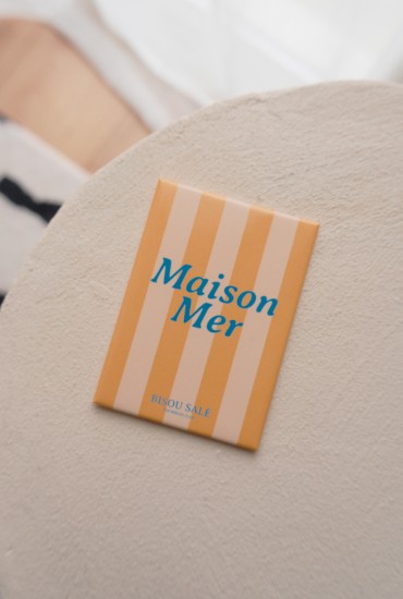 Magnet rayé Maison mer