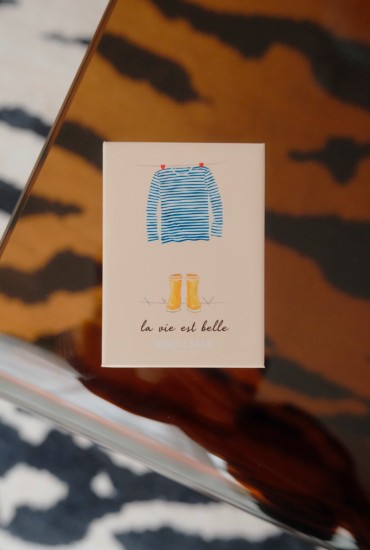 Magnet Marinière La vie est...