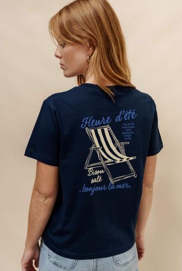 T-shirt femme Bonjour la mer