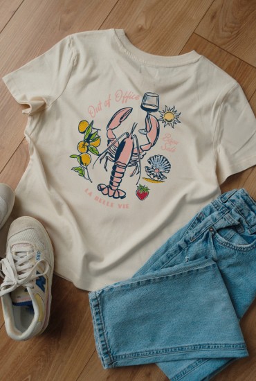 T-shirt femme Out of office