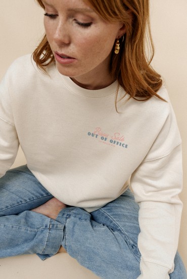 Sweat femme Out of office