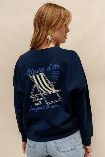 Sweat femme Bonjour la mer