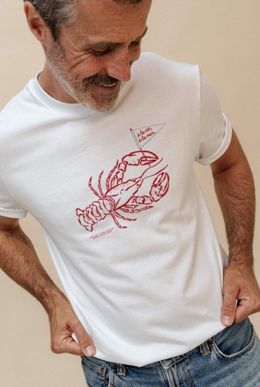 T-shirt homme Grand homard...