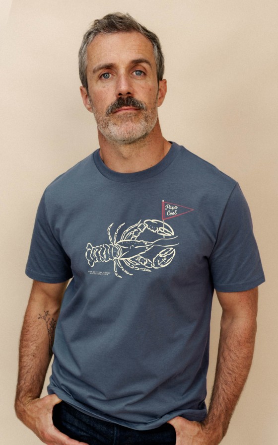 T-shirt homme Grand homard drapeau - Personnalisable