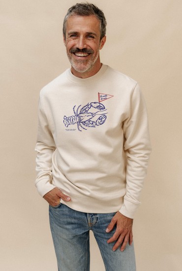 Sweat homme Grand homard...