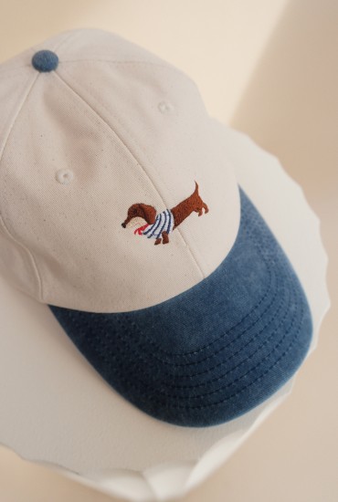 Casquette vintage bi-colore...