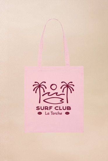 Totebag Surf club palmier -...