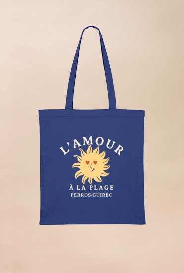 Totebag L'amour à la plage...