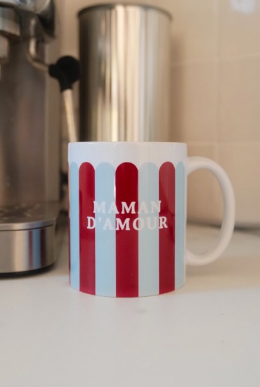 Mug festonné Bordeaux et...