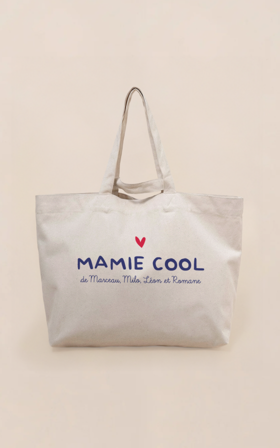Cabas Mamie d'amour - Personnalisable