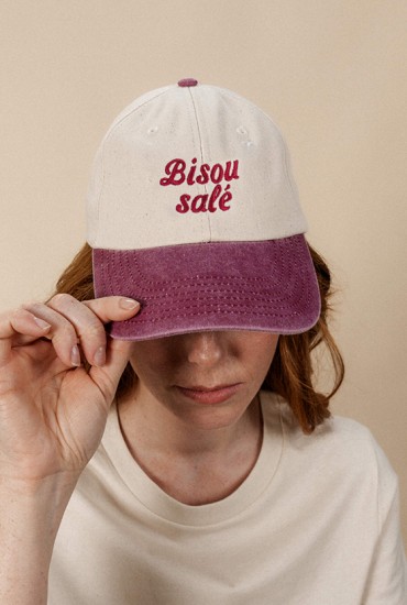 Casquette vintage bi-colore...