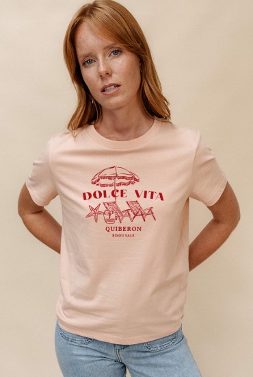 T-shirt femme Dolce vita -...