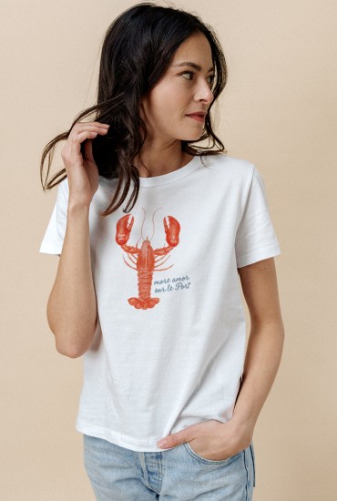T-shirt femme Homard...