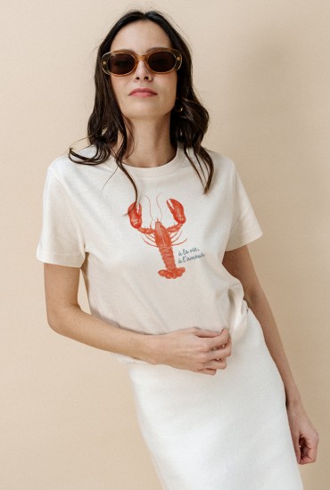 T-shirt femme Homard...