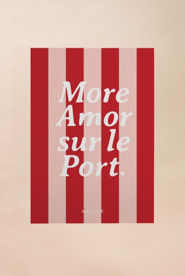 Affiche More amor sur le port