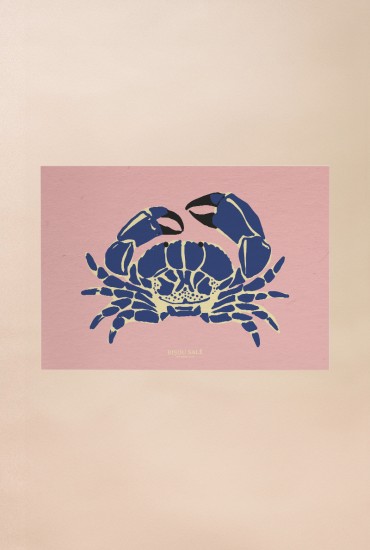 Affiche Crabe tourteau