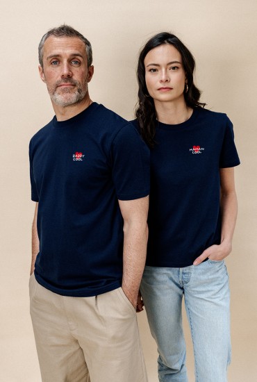 DUO T-shirts Adultes bleu...