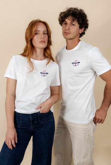 DUO T-shirt Adultes blanc -...